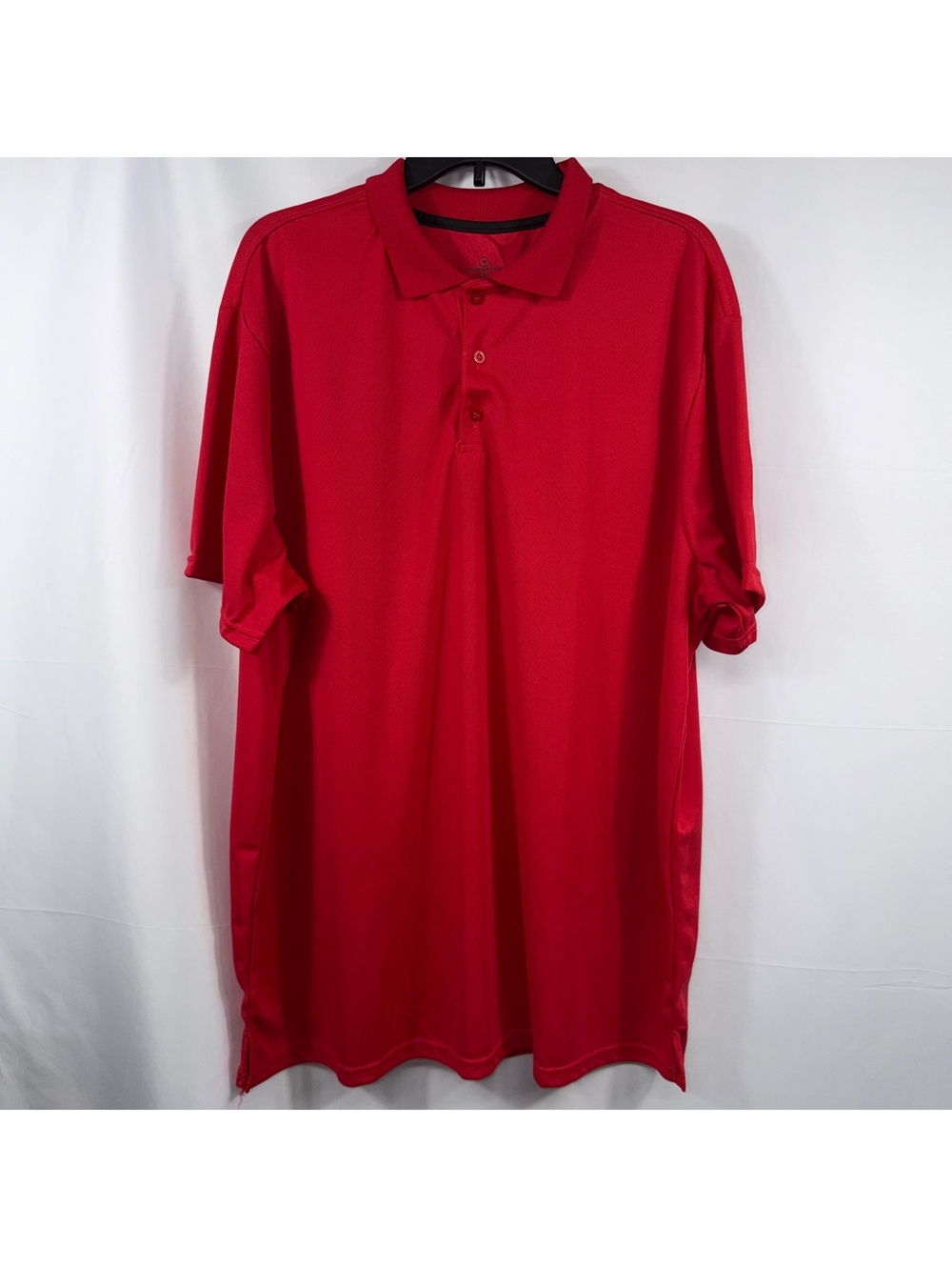 Real Essentials Red Performance Polo Shirt 3XL